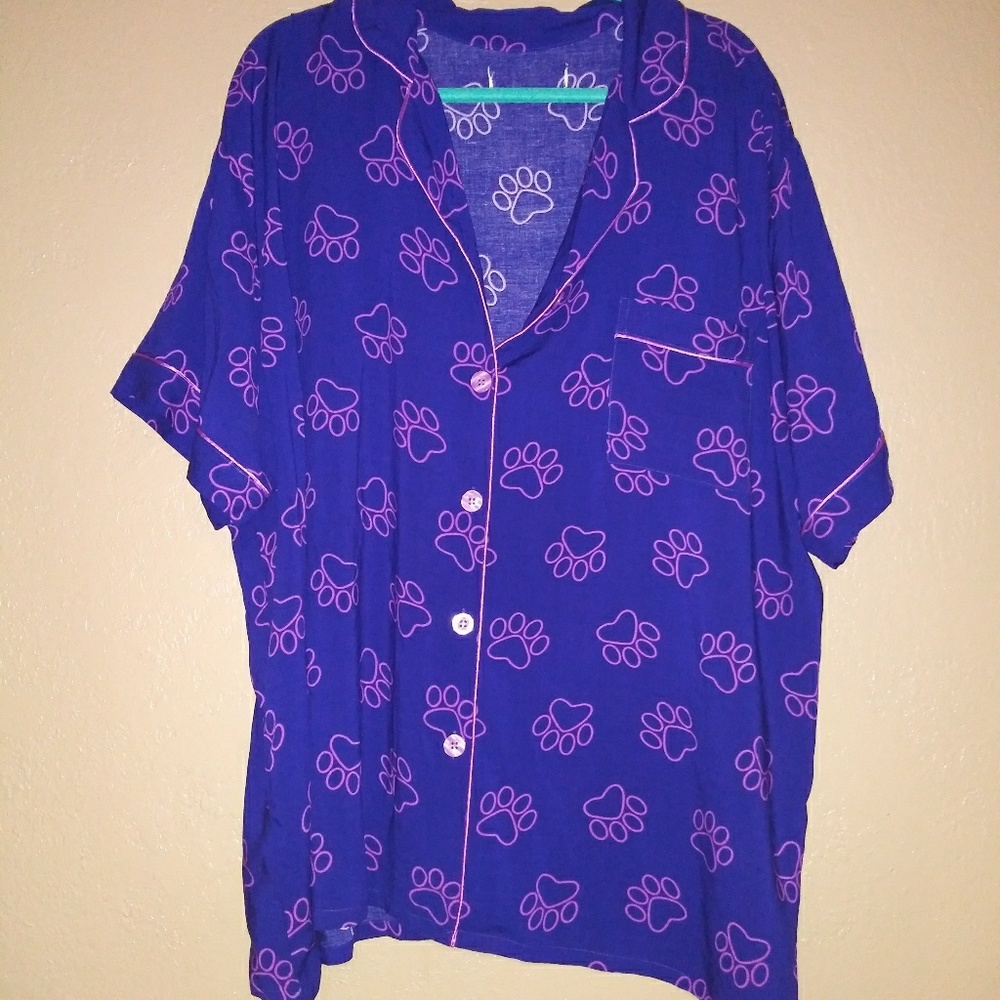 Paw print 3xl pajamas